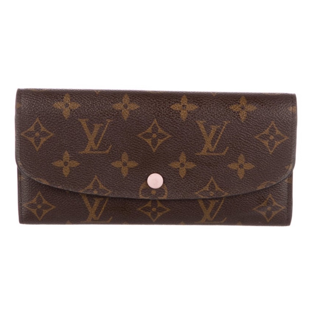 LOUIS VUITTON 💗 Emilie Monogram Coated Canvas Wallet